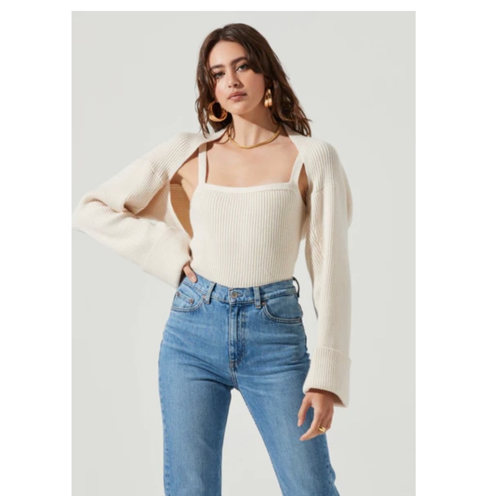 Astr the Label : Yara cami & shrug set